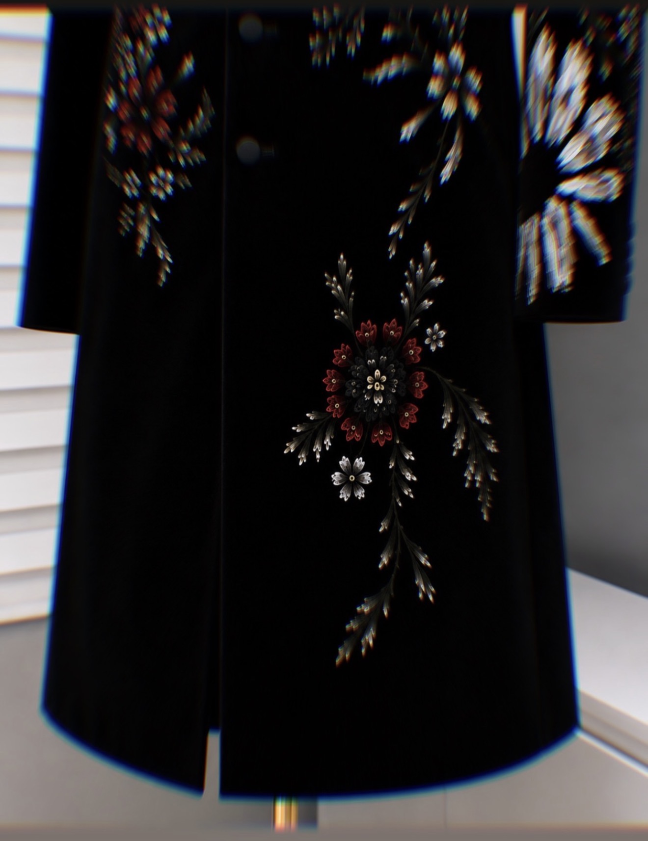 Ornament velvet suit - Image 2